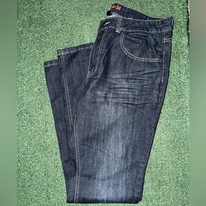 F21 Men Slim Dark Jeans